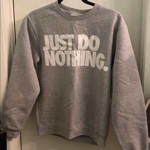 Just no nothing crew neck